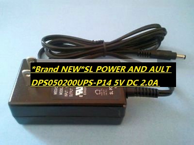 *Brand NEW*SL POWER AND AULT DPS050200UPS-P14 5V DC 2.0A Medical Power Supply